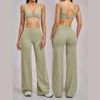 MARGO Sculpting Stylish Legging Set - Green