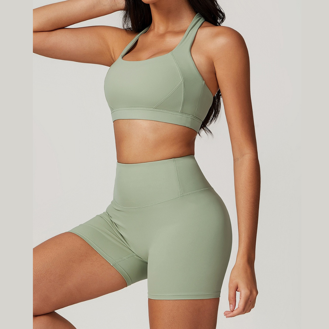 Summer X-Line Short Set - Green