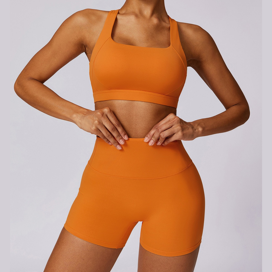 Summer X-Line Short Set - Orange