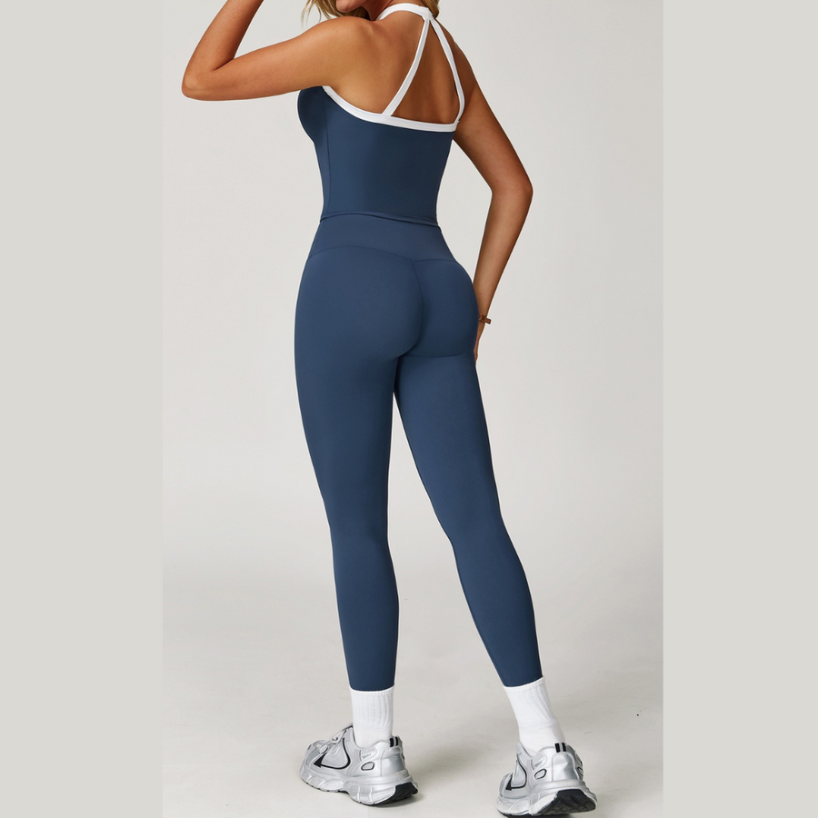 NINA Soft Stretchy Legging Set - Navy