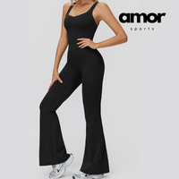 Butterfly-Back Premium Jumpsuit - Black