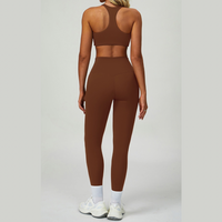 TINA Timeless Elegance Legging Set - Brown