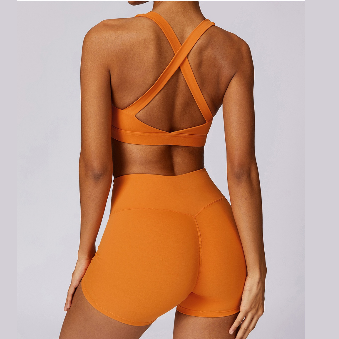 Summer X-Line Short Set - Orange