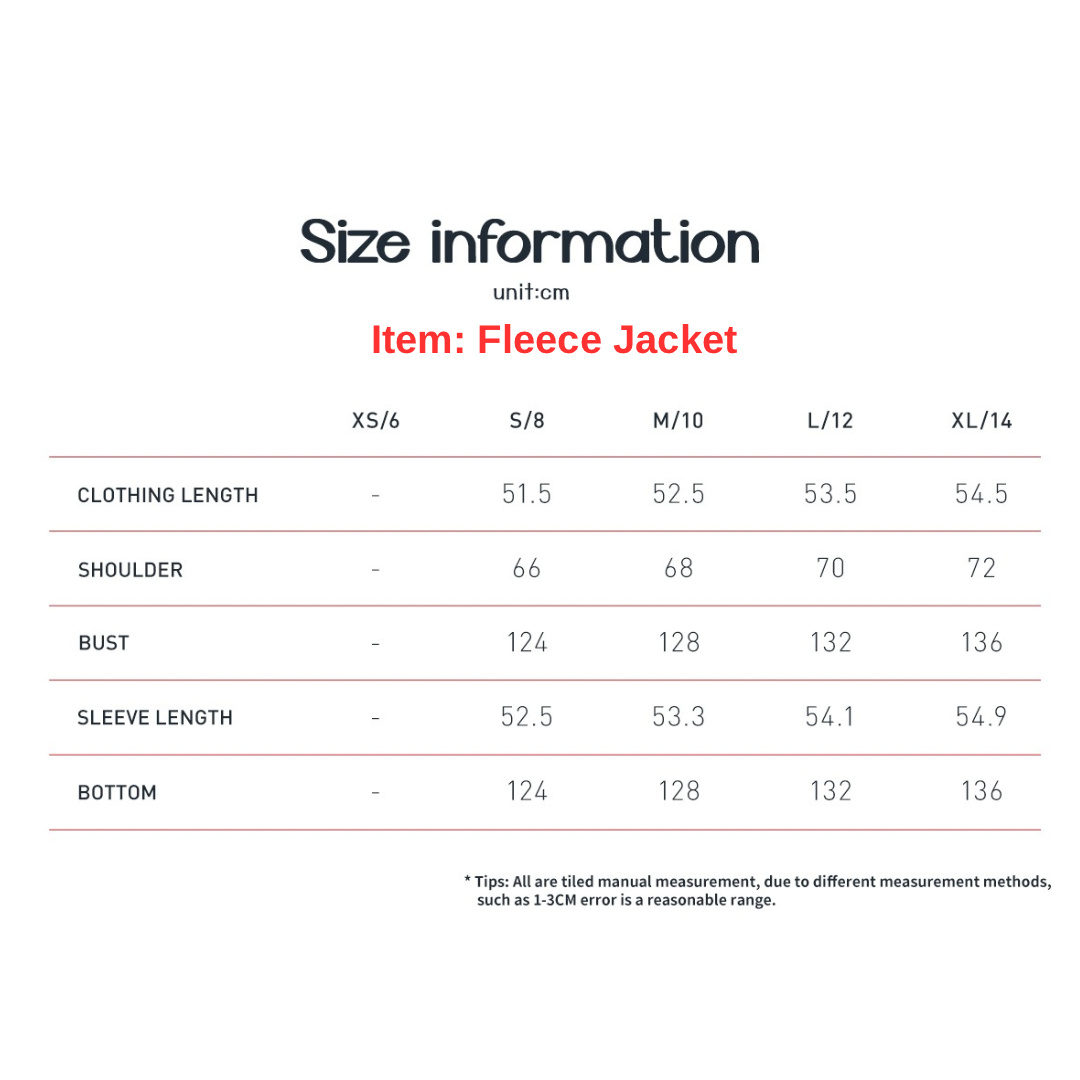 Fluffy Winter Adjustable Fleece Jumper - Red