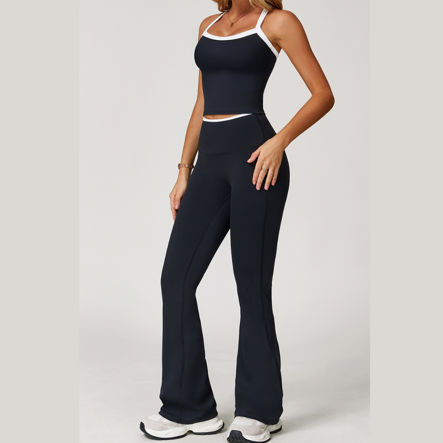 NINA Soft Stretchy Legging Set - Black