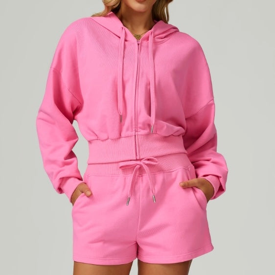 Abby Premium 2pcs Winter Set - Pink