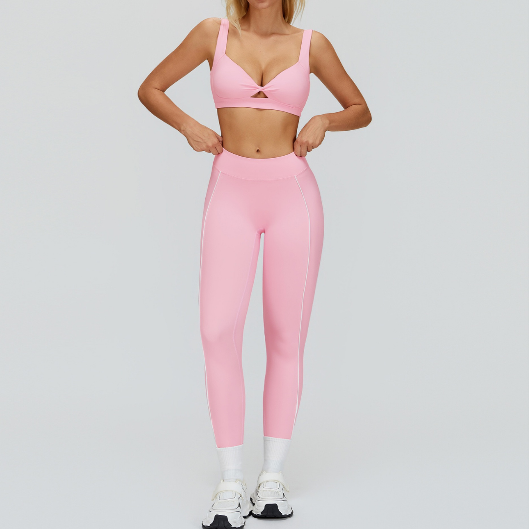 SARA Premium Stylish Activewear Set - Pink