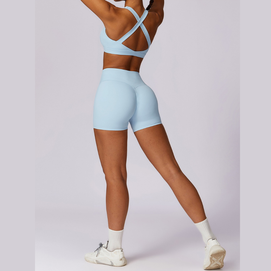 Summer X-Line Short Set - Light Blue