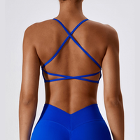 Sino Seamless Stylish Short Set - Electric Blue