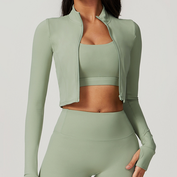 Cloud Soft Long-Sleeve JACKET - Green