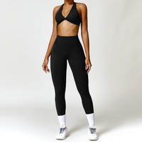 ANNE Sexy Comfy Legging Set - Black