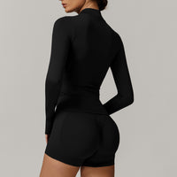 Sino Seamless 3pcs Short Set - Black