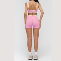SANDRA Stylish Elegance Short Set - Pink