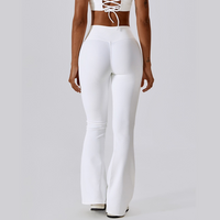 Premium Quality Flared Legging - White