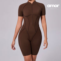 ANDOR Sexy Premium Romper - Coffee