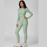 Elena Fall Winter Stylish Jumpsuit - Green