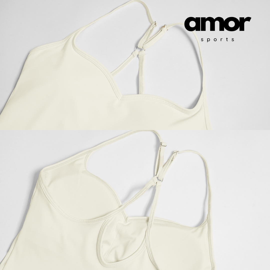 SARA Premium Stylish Activewear Set - Cream