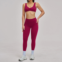 MARGO Sculpting Stylish Legging Set - Rose Bud