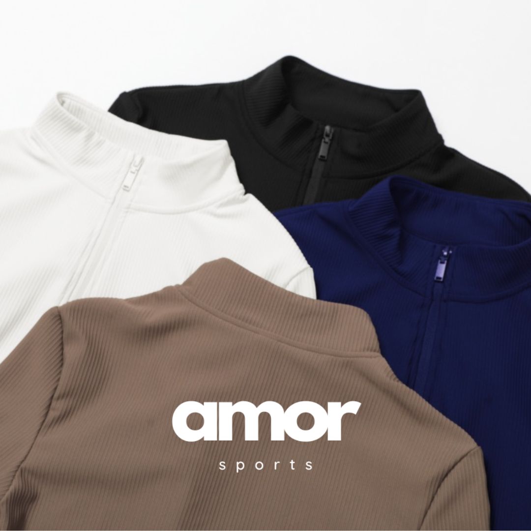 Bilie Ribbed Fabric 3pcs Short Set - Navy