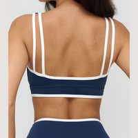 SANDRA Stylish Elegance Short Set - Navy