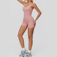 Butterfly-Back Stylish Romper - Pink