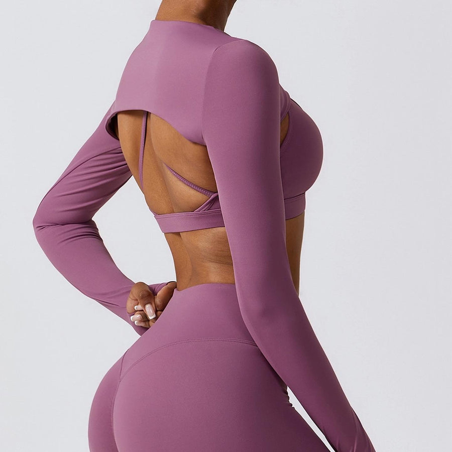 Set morbido e alla moda da 3 pezzi Spring Cloud - Uva viola