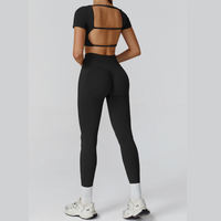 IRINA Seamless Scultping Legging Set - Black