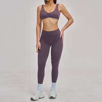 MARGO Sculpting Stylish Legging Set - Mauve