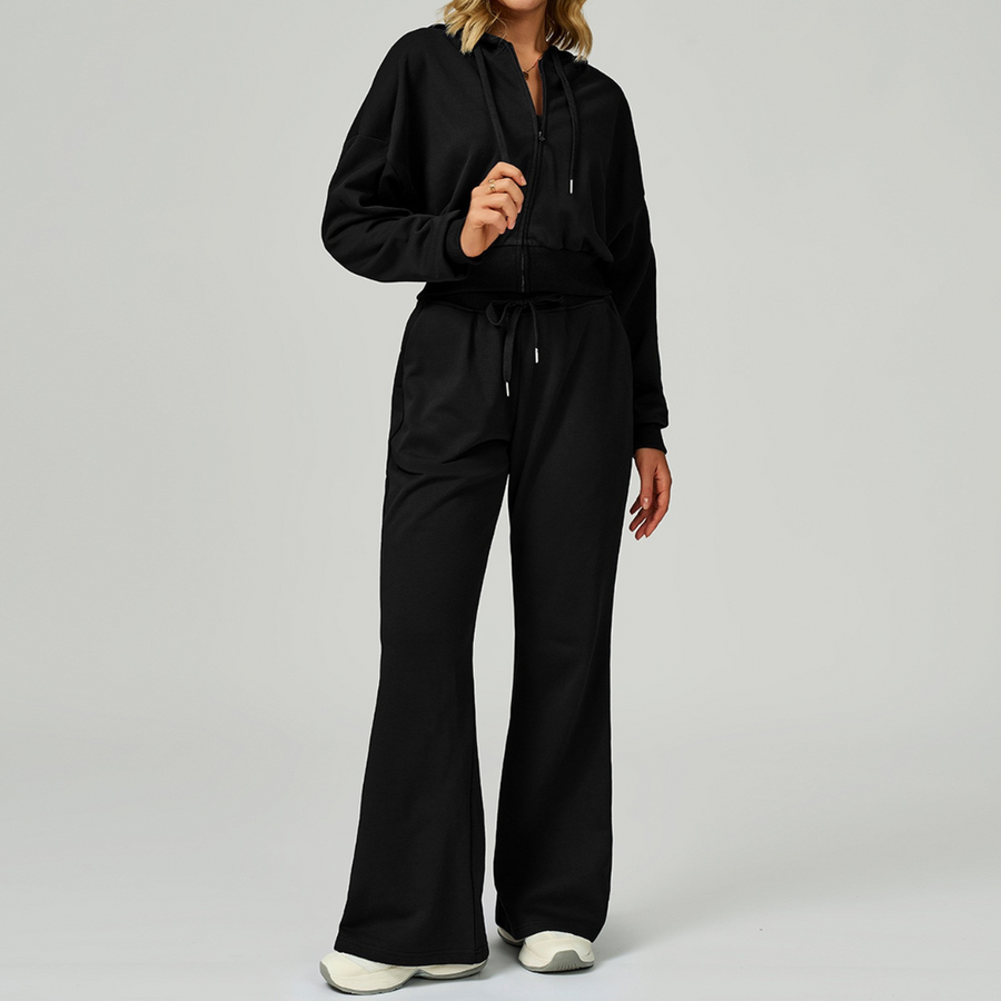 Abby Premium 2pcs Winter Set - Black