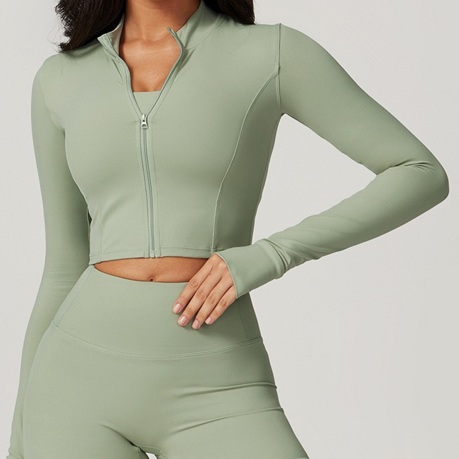 Cloud Soft Long-Sleeve JACKET - Green