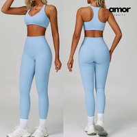 TINA Timeless Elegance Legging Set - Blue