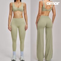 MARGO Sculpting Stylish Legging Set - Green