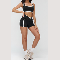 SANDRA Stylish Elegance Short Set - Black