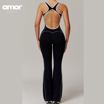 CLARA Premium Chic Jumpsuit - Black