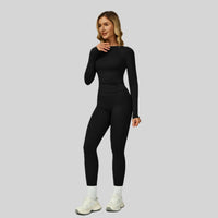 NEINEI Autumn Legging Set - Black