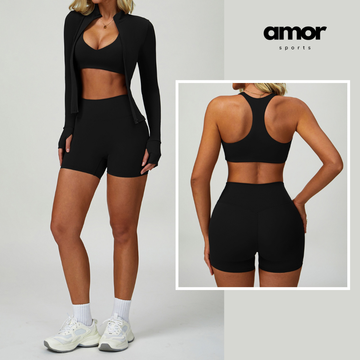 TINA Effortless Classic 3pcs Set - Black