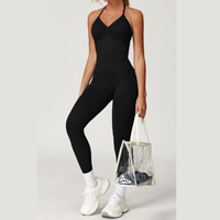 Angela Seamless Sculpt Legging Set - Black