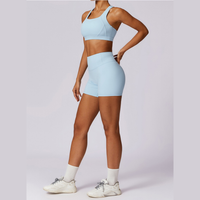 Summer X-Line Short Set - Light Blue