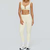 SARA Premium Stylish Activewear Set - Cream