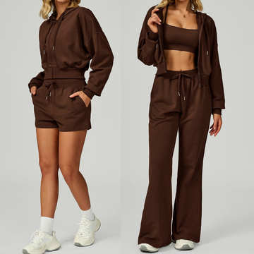 Abby Premium 2pcs Winter Set - Coffee