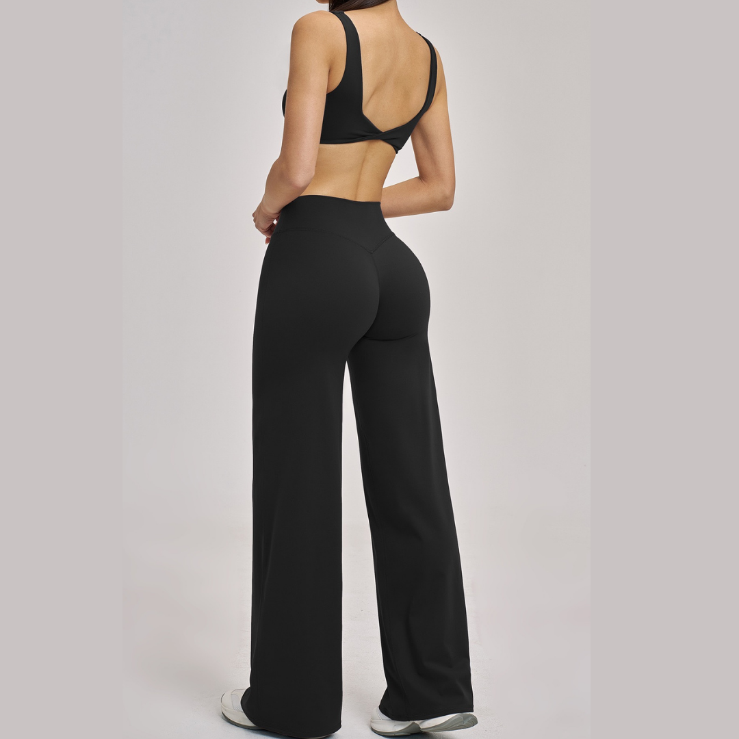 MARGO Sculpting Stylish Legging Set - Black