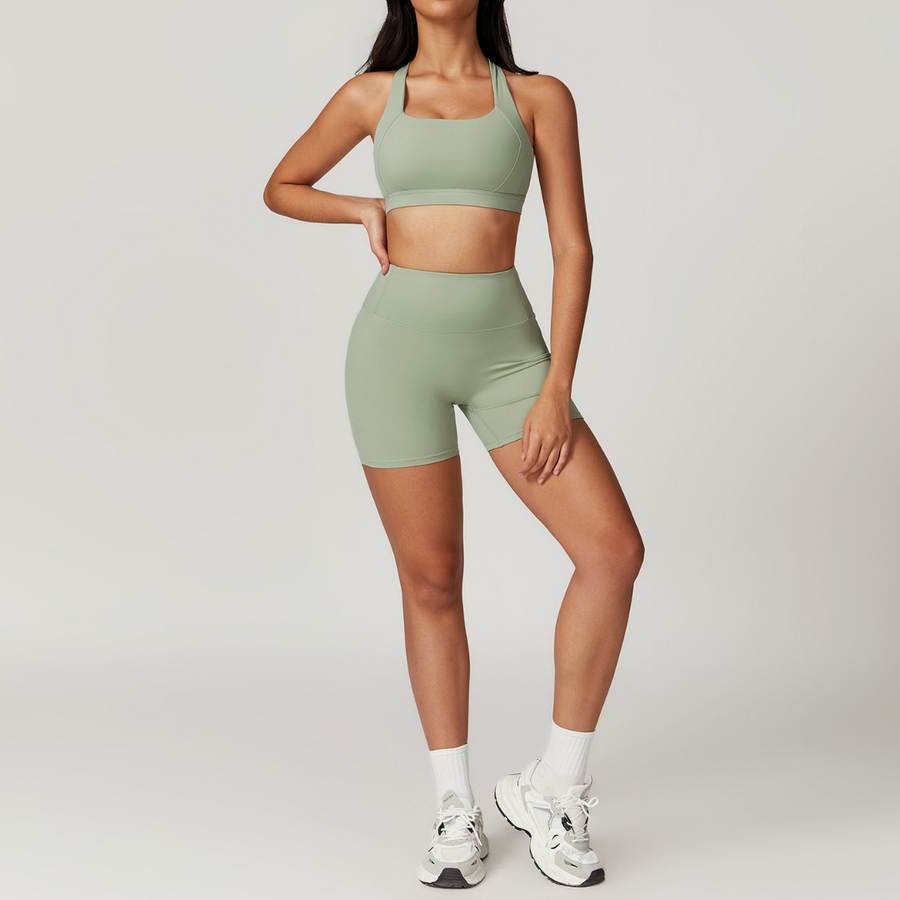 Summer X-Line Short Set - Green