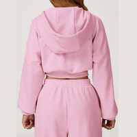 Daisy Winter Flared Lounge Set - Pink