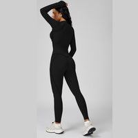 Elena Fall Winter Stylish Jumpsuit - Black