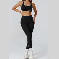 Bold Simplicity Legging Set - Black