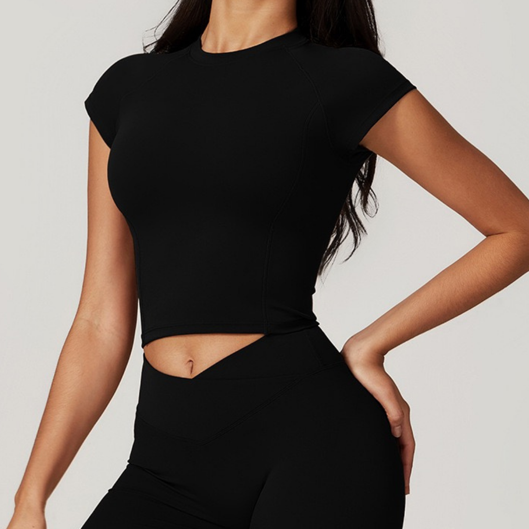 Sustainable Short Sleeve T-Shirt - Black