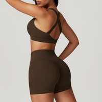 Summer X-Line Short Set - Coffee