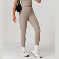 STELLA Double Layer Stylish Legging - Ice Latte