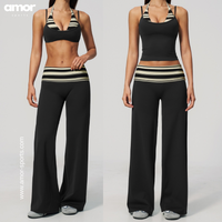 Evi Elegant Stylish Legging Set - Black