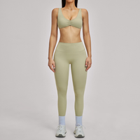 MARGO Sculpting Stylish Legging Set - Green